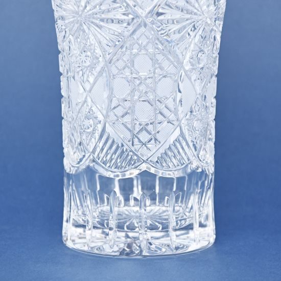 Křišťálová váza broušená, 255 mm, Crystal BOHEMIA