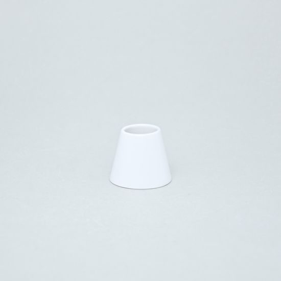Bohemia White, Dóza na párátka 43 mm, design Pelcl, Český porcelán