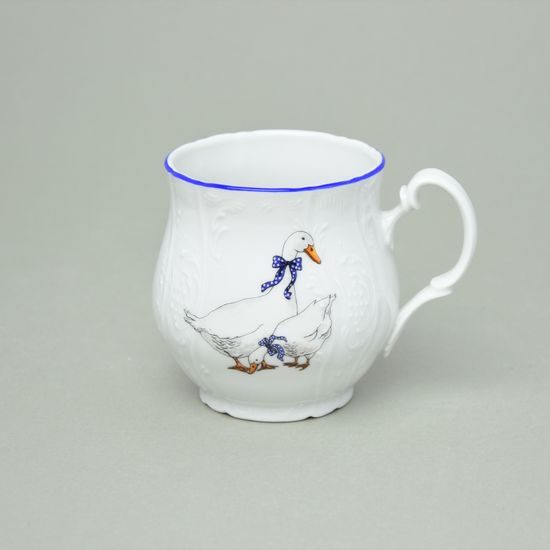 Bernadotte husy: Hrnek Jonáš 310 ml, Thun 1794, karlovarský porcelán