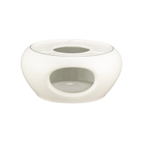 Ohřívač na svíčku pod konvice, Savona nedekor, porcelán Seltmann