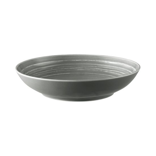 Terra PEARL GREY: Talíř hluboký 21 cm, porcelán Seltmann
