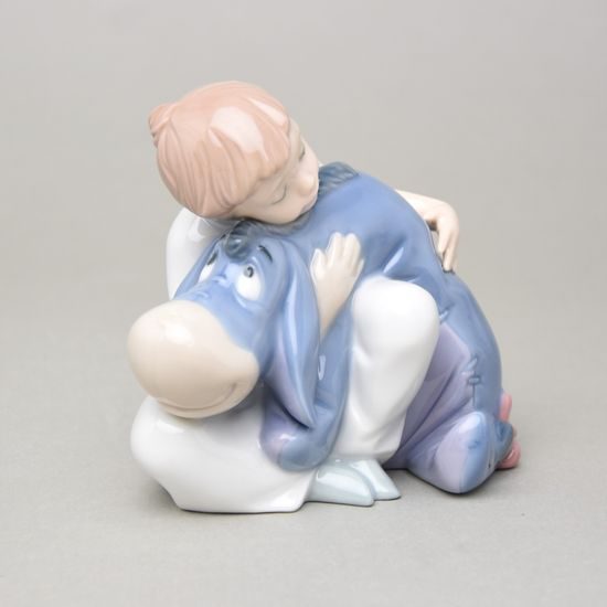 Dreams wit Eeyore, 12 x 10 cm, NAO porcelain figurines