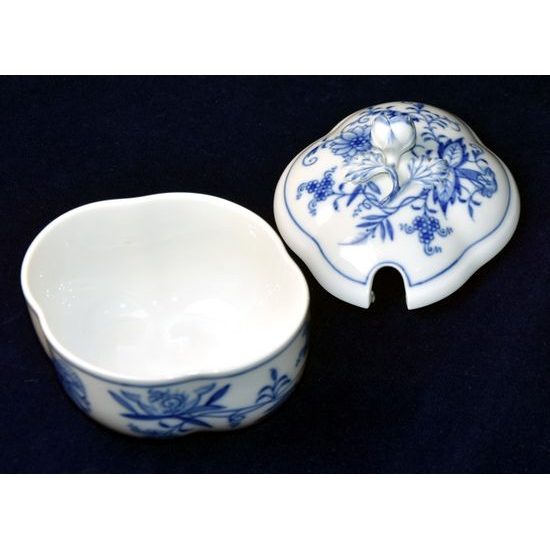 Sugar bowl 11 x 9 cm, Blue Onion, Meissen porcelain