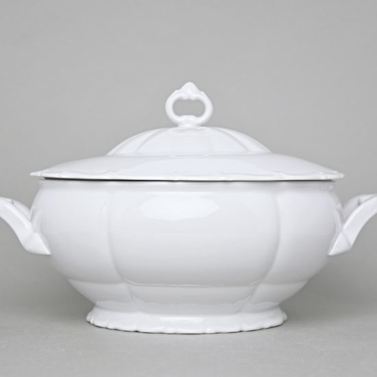 Verona white: Soup tureen 2,5 l, G. Benedikt 1882