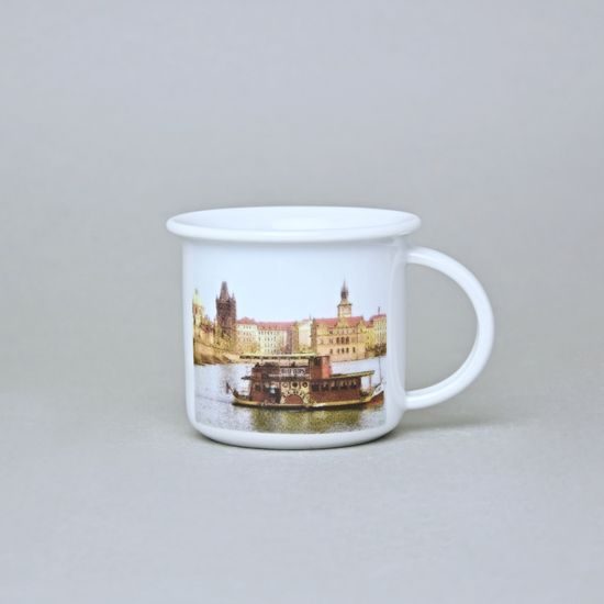 Mug Tina mini 100 ml, Prague with boat, Český porcelán a.s.
