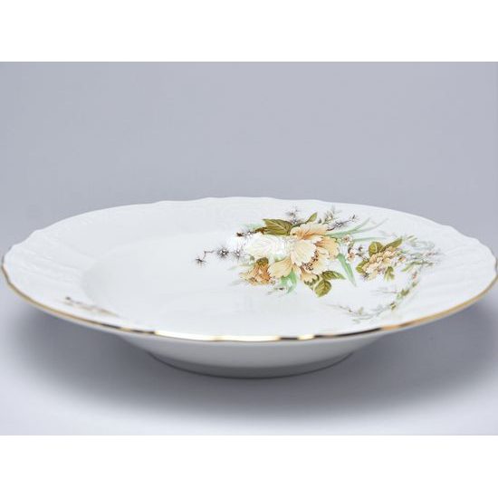 Plate deep 23 cm, Thun 1794 Carlsbad porcelain, BERNADOTTE 023011