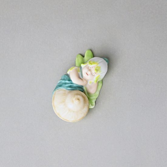 Snowflake 4,5 x 8,2 x 3,5 cm, Saxe, Porcelain Figures Duchcov