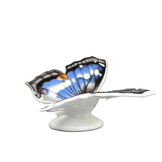 Batolec duhový (figurka motýla) 7,8 x 6 x 3,8 cm, figurky Porzellanmanufaktur Scheibe-Alsbach