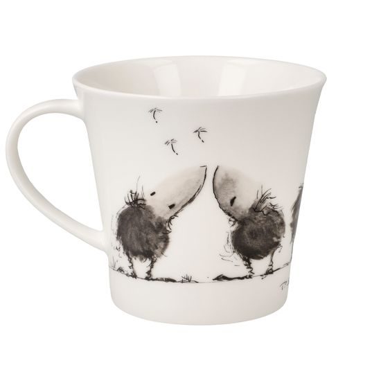 Cup Snail, who are you? 350ml, Fine Bone China, P. Schnellhardt, Goebel