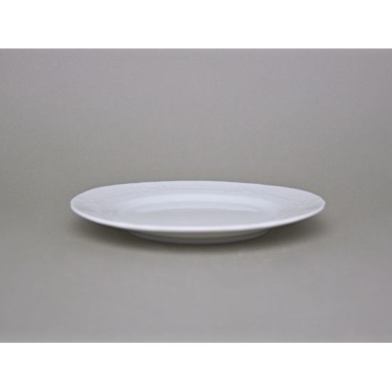 Vicomte white: Plate dessert 19 cm, Thun 1794 Carlsbad porcelain