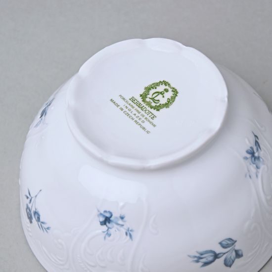 Miska na rýži 13 cm 470 ml, Thun 1794, karlovarský porcelán, BERNADOTTE modrá kytička