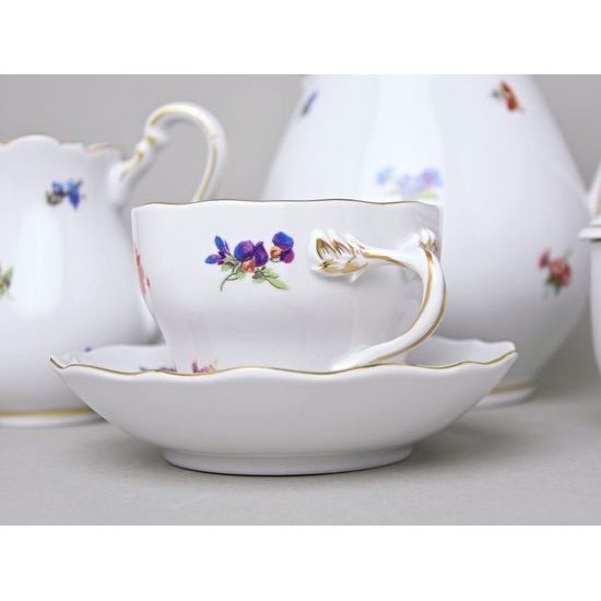 Kávová sada pro 6 osob, Rakouská házenka, Český porcelán a.s.
