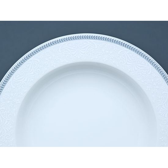 Plate deep 22 cm, Thun 1794 Carlsbad porcelain, Opal 80446