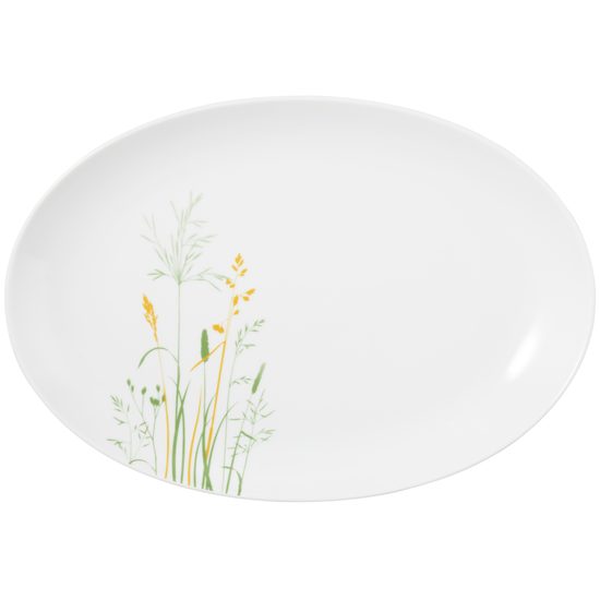 Liberty grass: Platter oval 35 x 24 cm, Seltmann porcelain