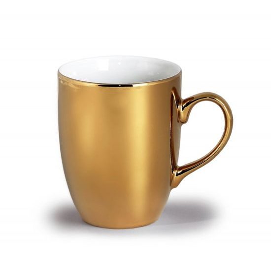 Mug Eva 310 ml gold, Thun 1794, karlovarský porcelán