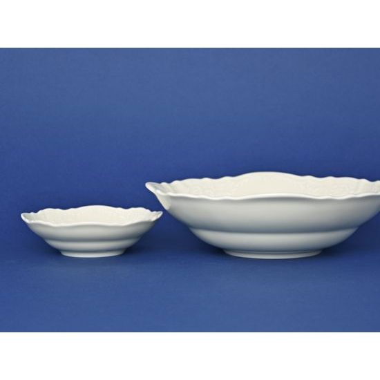 Compot set for 6 persons, Thun 1794 Carlsbad porcelain, BERNADOTTE ivory