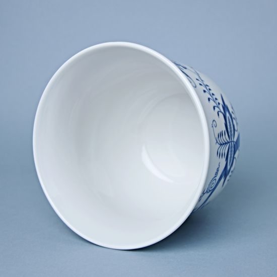 Květináč bez uch, bez nožky pr.19 cm; v.15,8 cm, Cibulák, originální z Dubí