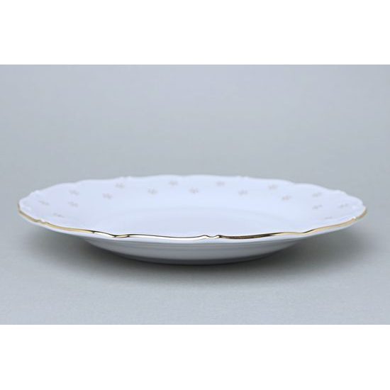 Talíř mělký 25 cm, Verona zlatá Valbella, G. Benedikt