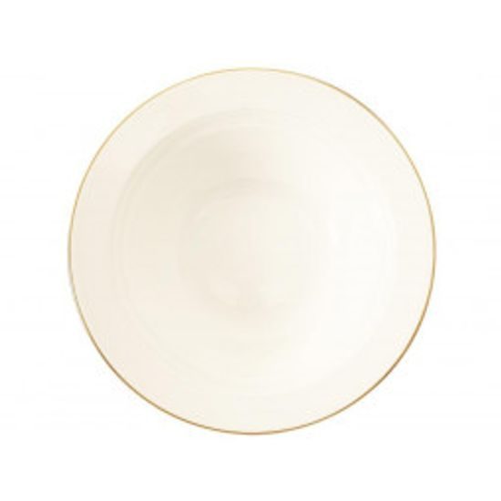 Bowl 26 cm, Saphir Diamant oro 4159, Tettau Porcelain