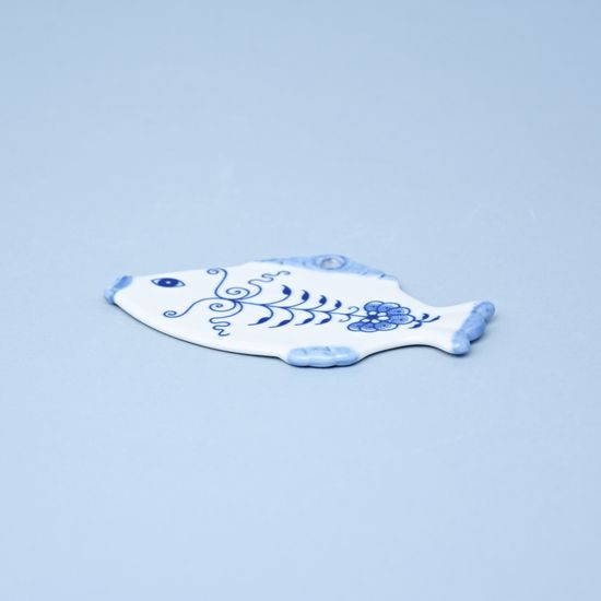 Christmas decoration - Fish 11 cm, Original Blue Onion Pattern