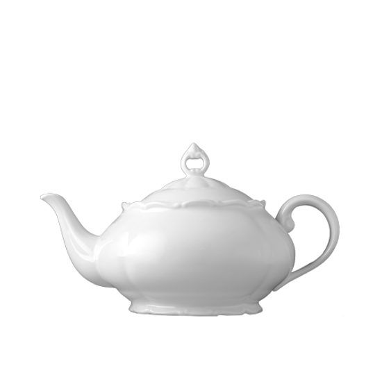 Verona white: Tea pot low 1300 ml, G. Benedikt 1882, bottom sign