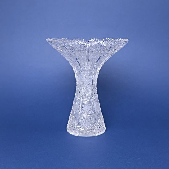 Křišťálová váza broušená Panenka, 500PK, 205 mm, Crystal BOHEMIA