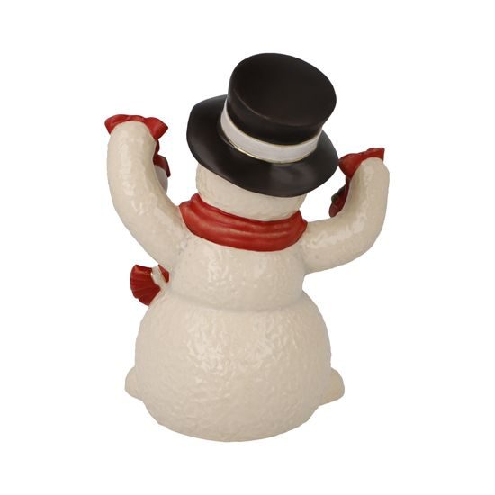 Snowman figurine Looks Like Christmas 7 / 9.5 / 12cm, stoneware, Goebel