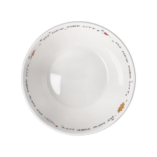 Bowl James Rizzi - My New York City Day, 15 / 15 / 7 cm, Fine Bone China, Goebel