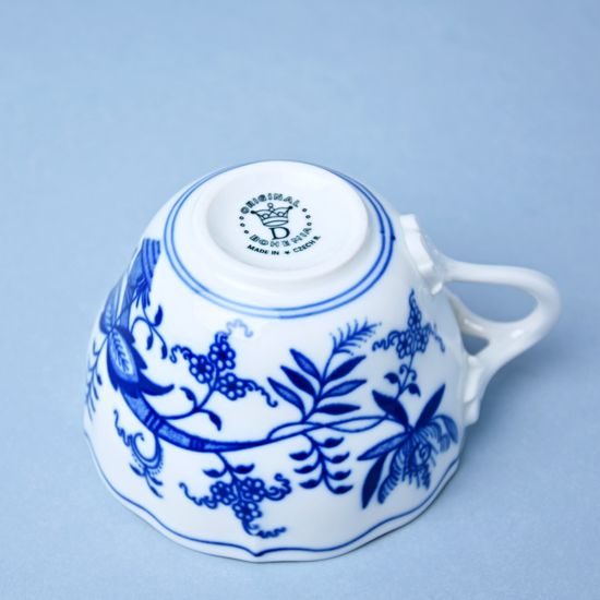 Kvarta: Šálek vysoký B, 210 ml na kafe, Cibulák, originální z Dubí (4.j.)