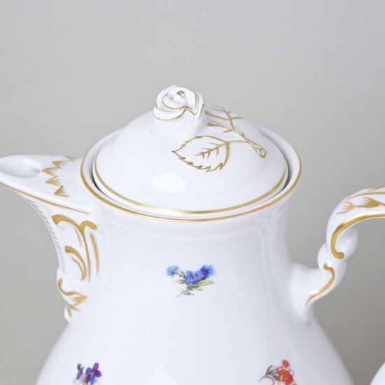 Lid for coffee pot 0,9 l, without flowers in decor, Hazenka, Český porcelán a.s.