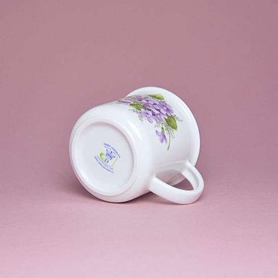 Mug Tina middle 240 ml, Violet, Český porcelán a.s.