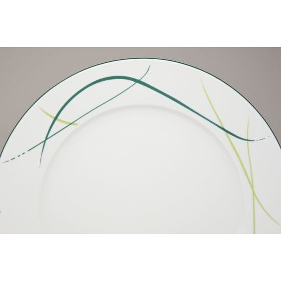 Talíř dezertní 21 cm, Thun 1794, Opál tráva