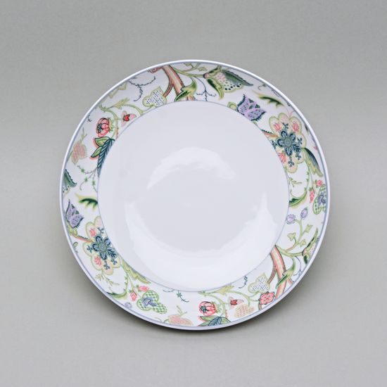 Talíř hluboký 20,5 cm, Thun 1794, karlovarský porcelán, TOM 30005