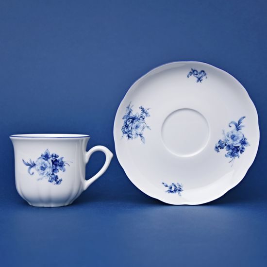 Šálek 150 ml a podšálek 135 mm, Thun 1794, karlovarský porcelán, ROSE 80061