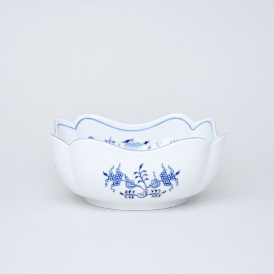 Bowl 18 cm, Original Blue Onion Pattern + platinum