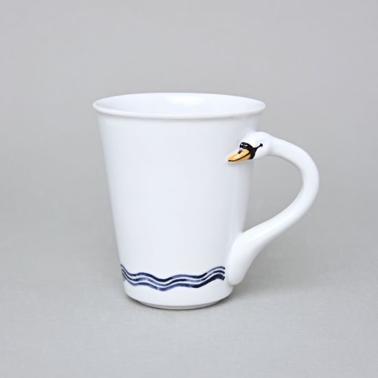 Mug Swan, 250 ml, Goldfinger porcelain