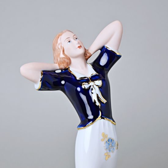 Dívka 13,5 x 11 x 29 cm, ISIS, Porcelánové figurky Duchcov