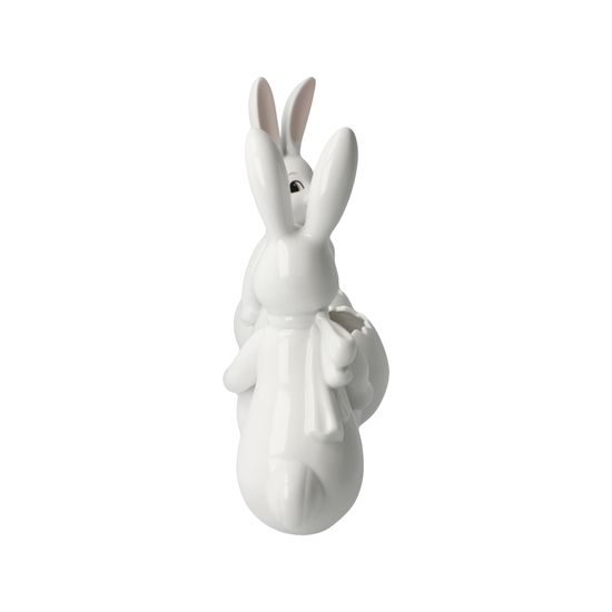 Figurka zajíčků s vázičkou Jarní city 28 / 7,5 / 16 cm, porcelán, Goebel