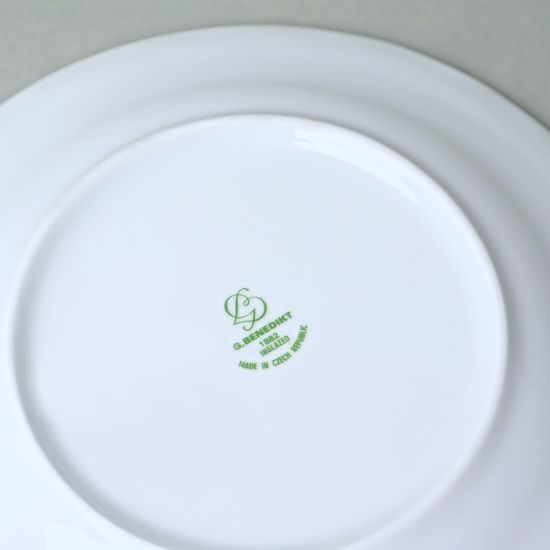 Talíř dezertní 19 cm, Verona zlatá Valbella, G. Benedikt