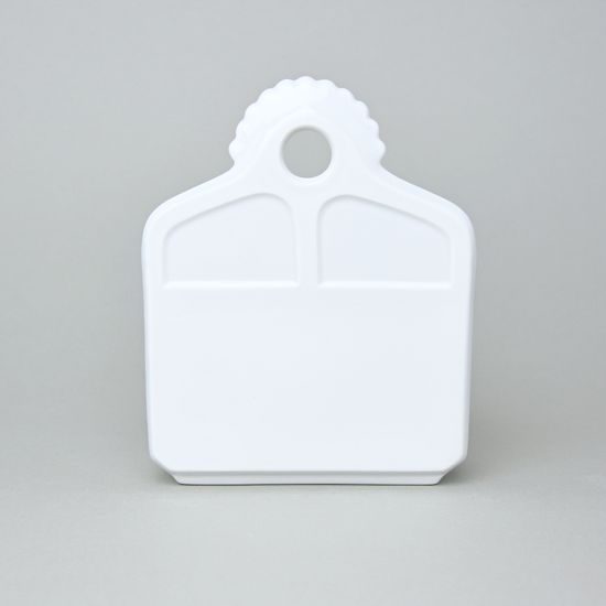 Wall jar with sign "Sůl" 0,70 l, COLOURED ONION PATTERN