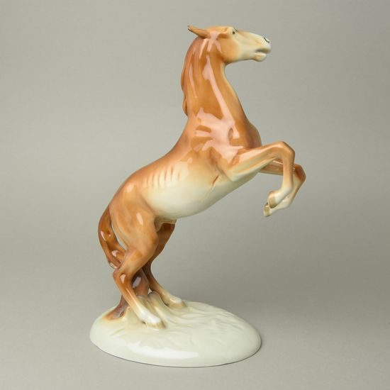 Kůň (velký), 24,5 x 13,5 x 35,5 cm, Luxor, Porcelánové figurky zvířat Duchcov, 2.j.