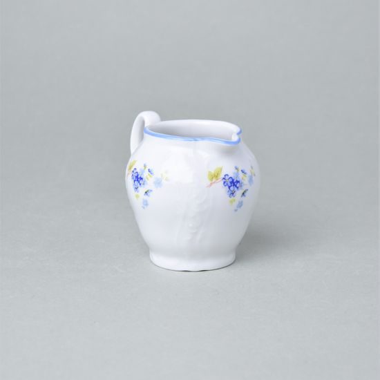 Mlékovka 180 ml, Thun 1794, karlovarský porcelán, BERNADOTTE pomněnka