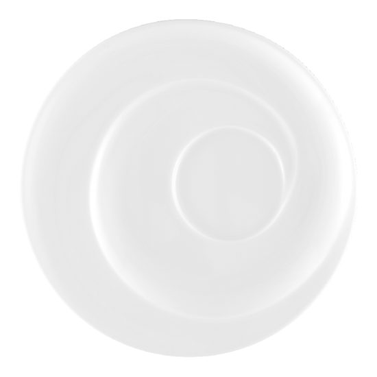 Saucer 17 cm, Paso white, Seltmann Porcelain
