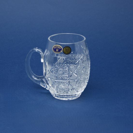Třetinka baňatá - sklenice 300 ml, brus Maia, Bohemia Crystal
