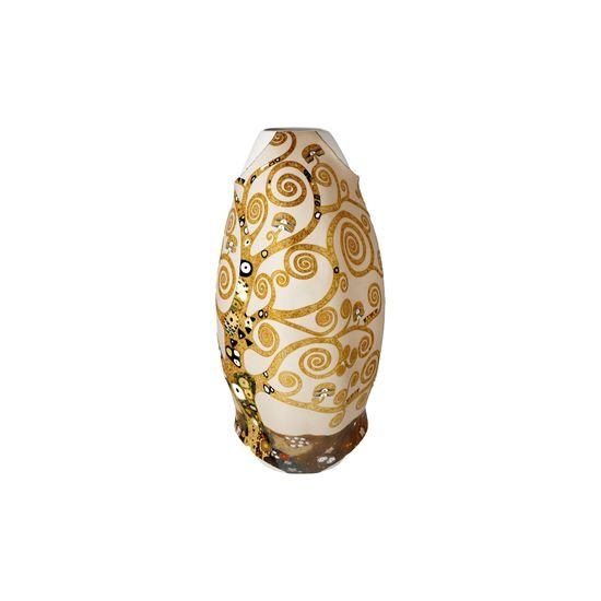 Vase The Tree of life 31 cm, porcelain, G. Klimt, Goebel