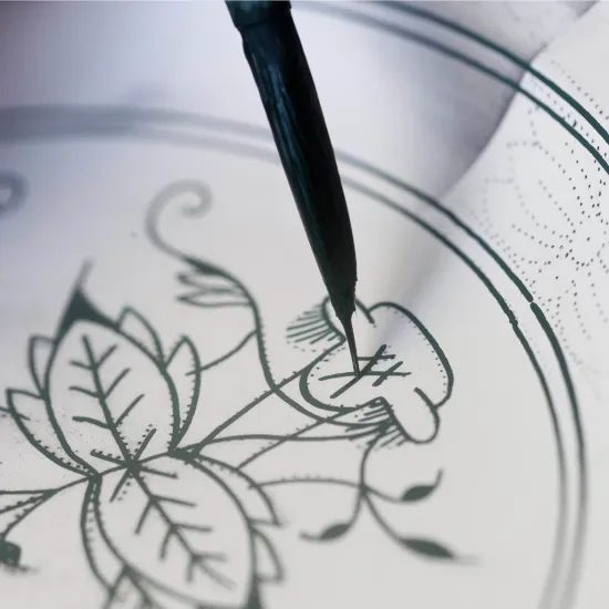 Hrnek Berlin 250 ml - Blue Onion, Meissen porcelain