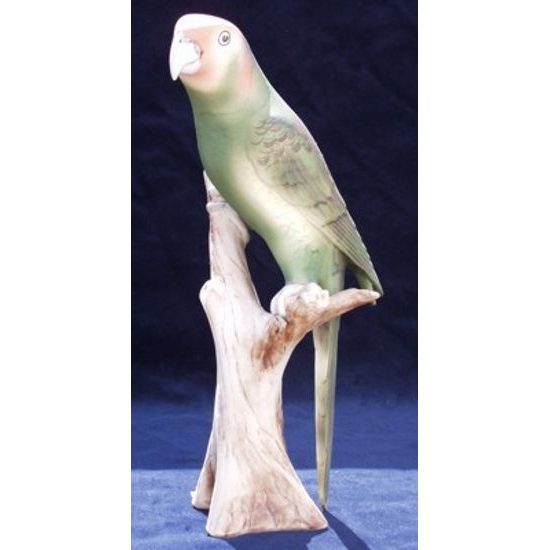 Parrot 13,5 x 13,5 x 28 cm, Porcelain Figures Duchcov