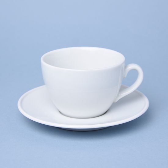 Šálek 330 ml a podšálek 17 cm Milada, Český porcelán a.s.