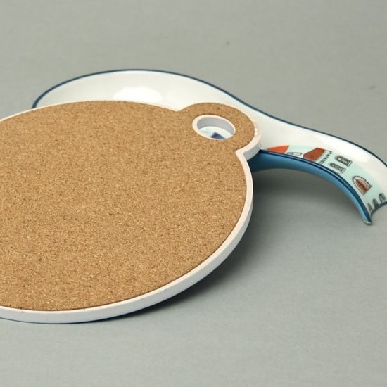 Kitchen shovel 21 x 10 cm + kitchen mat, Christmas village, new bone china EGAN