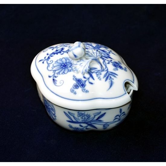 Sugar bowl 11 x 9 cm, Blue Onion, Meissen porcelain